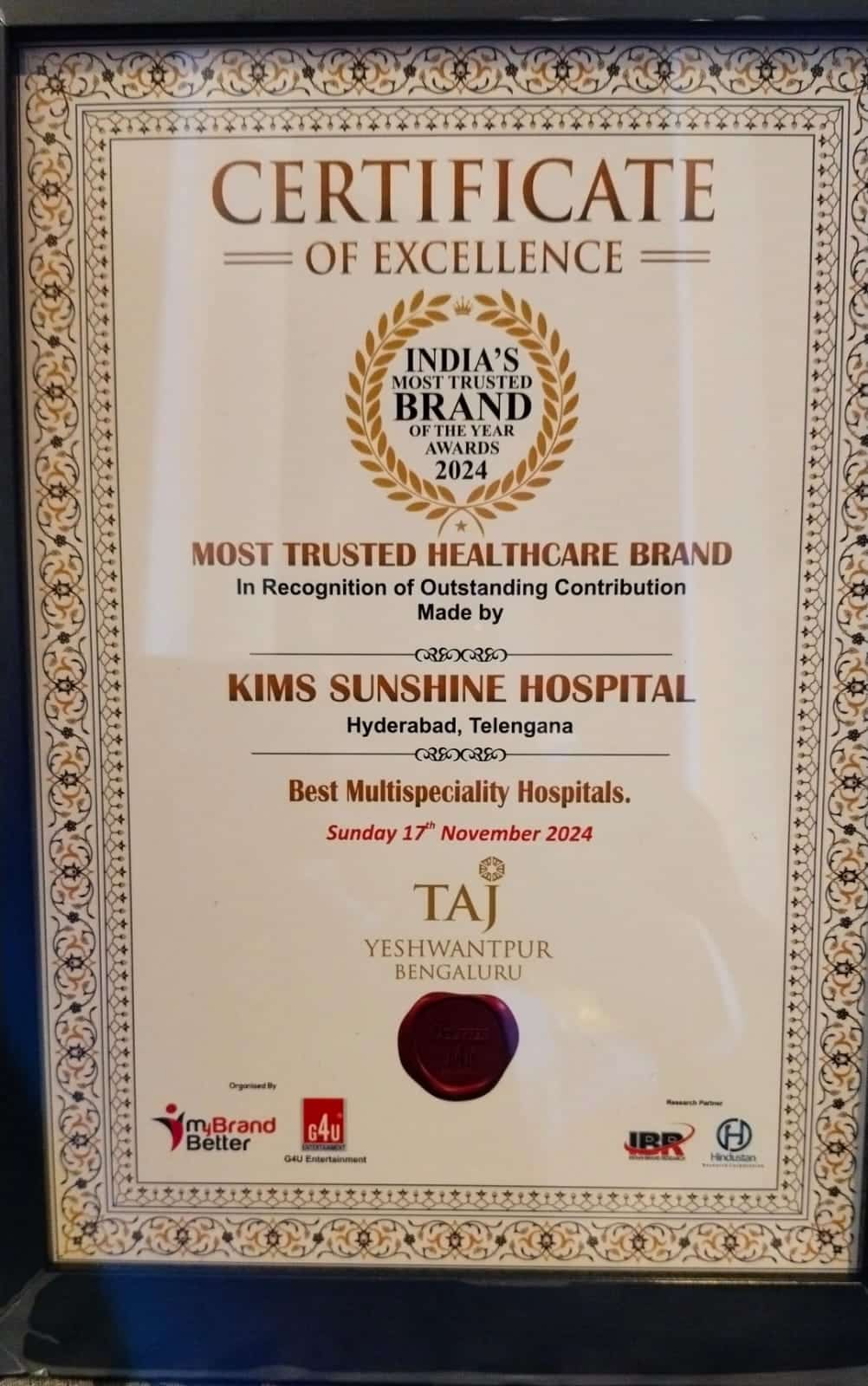 Most Trusted Healthcare Brand 4