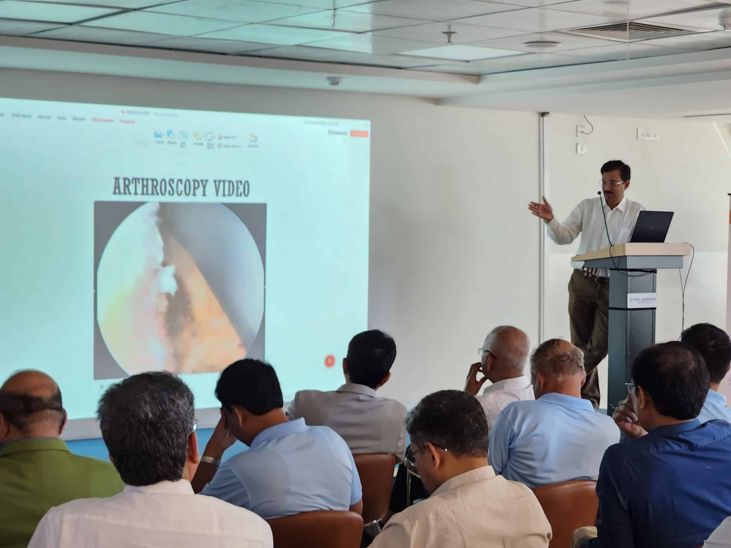 12th TOSA (Telangana Orthopaedic Surgeon's Association) Workshop
at KIMS-SUNSHINE Hospitals 5