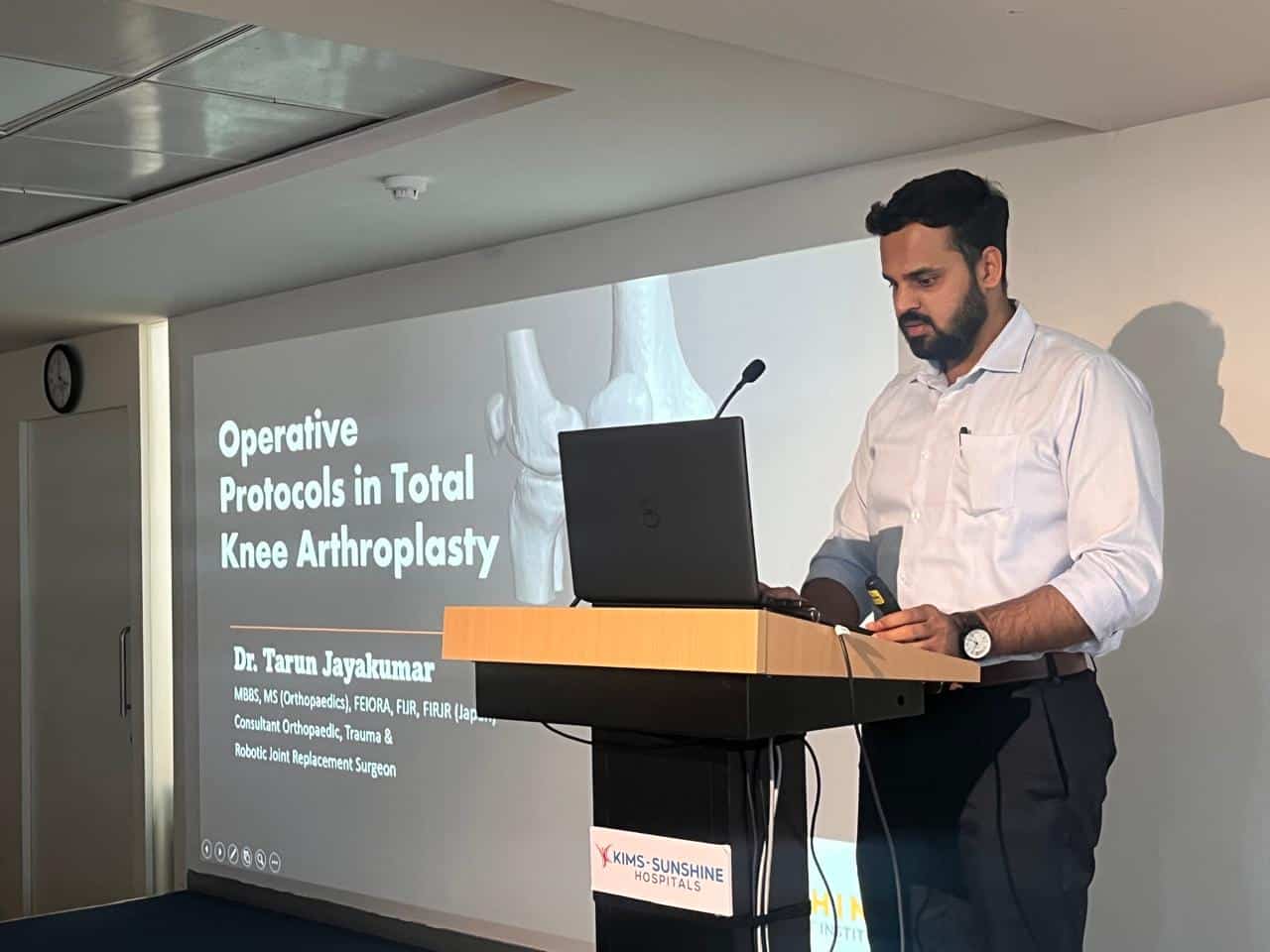 12th TOSA (Telangana Orthopaedic Surgeon's Association) Workshop
at KIMS-SUNSHINE Hospitals 2