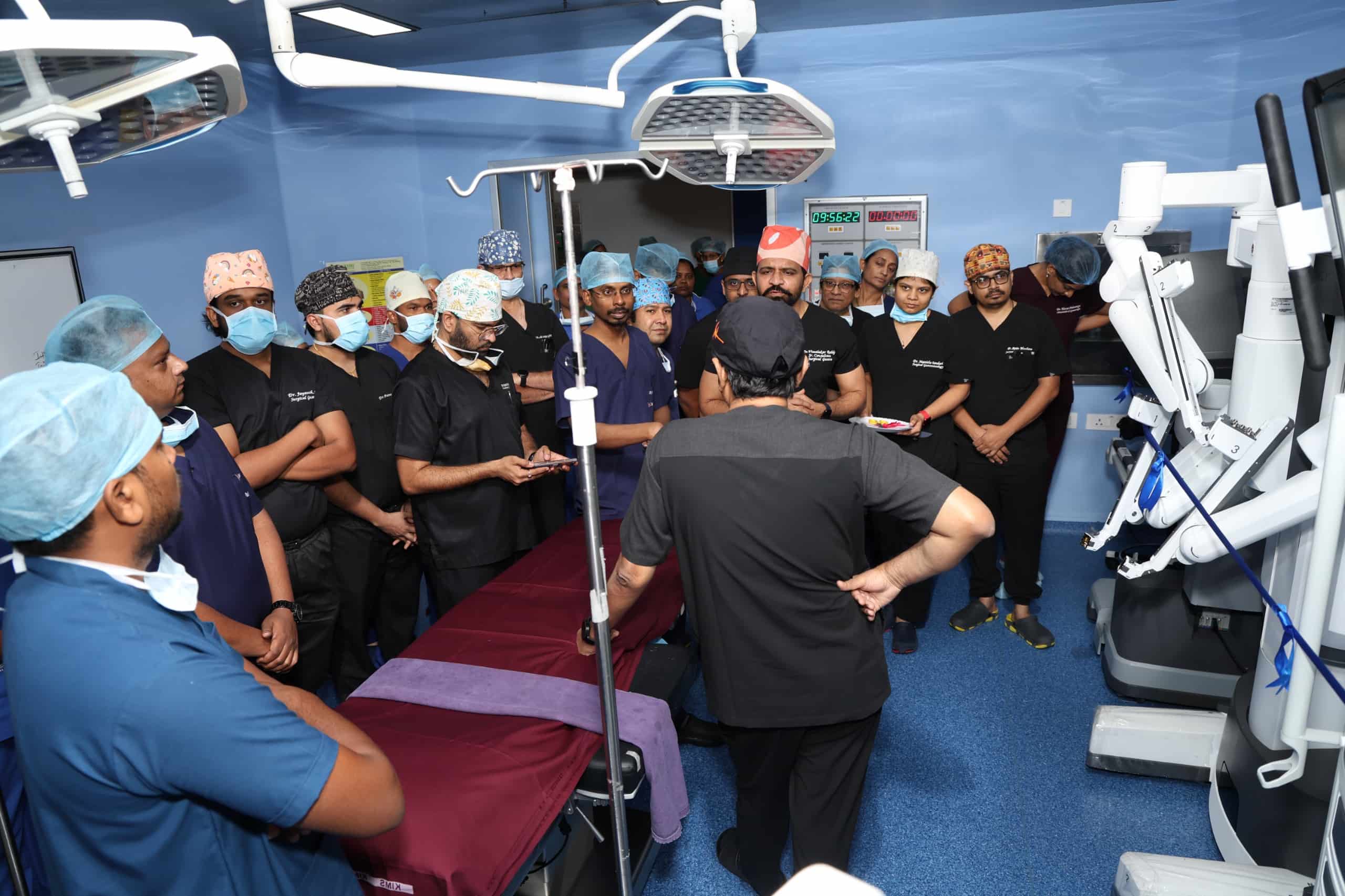 Launch of Da Vinci X Robotic Assisted Surgery at KIMS-SUNSHINE Hospitals, Begumpet 7