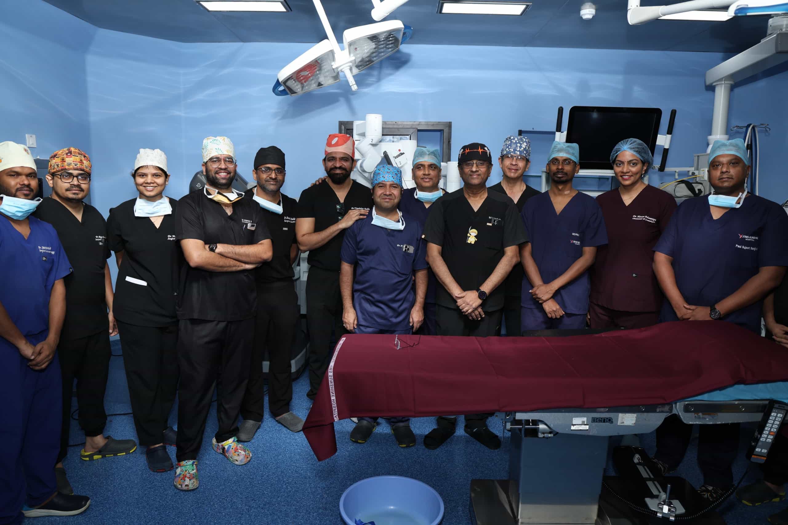 Launch of Da Vinci X Robotic Assisted Surgery at KIMS-SUNSHINE Hospitals, Begumpet 10