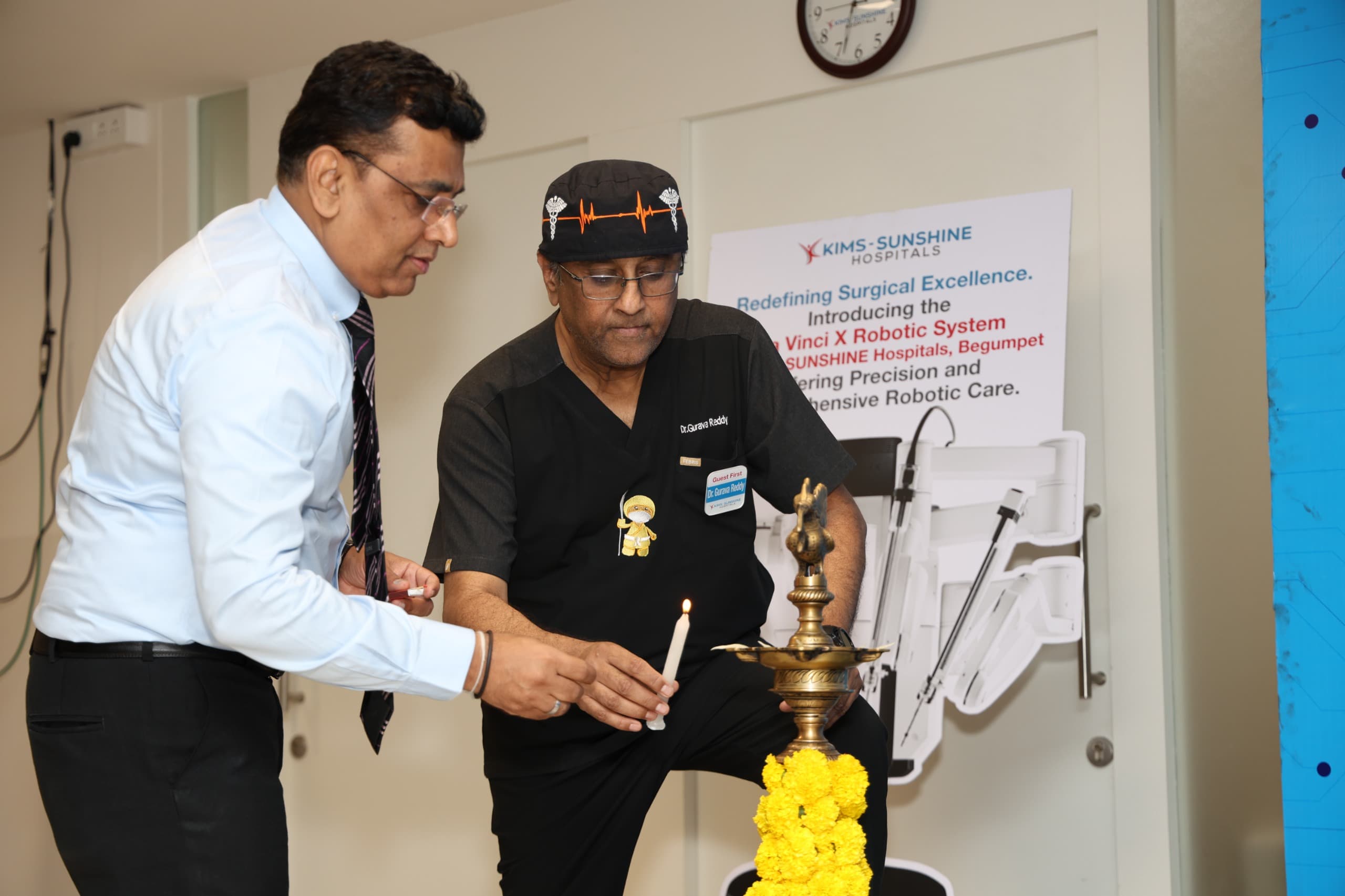 Launch of Da Vinci X Robotic Assisted Surgery at KIMS-SUNSHINE Hospitals, Begumpet 11