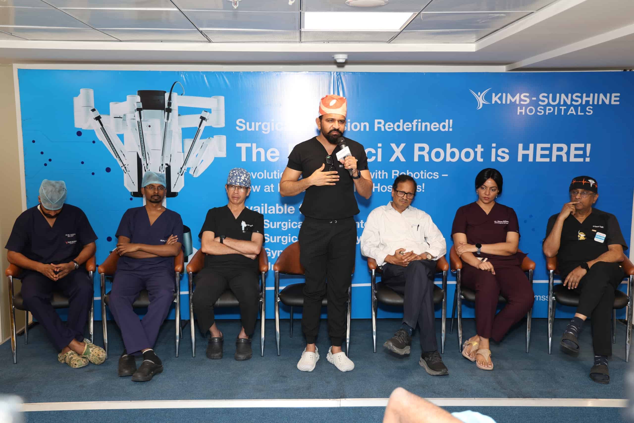Launch of Da Vinci X Robotic Assisted Surgery at KIMS-SUNSHINE Hospitals, Begumpet 14