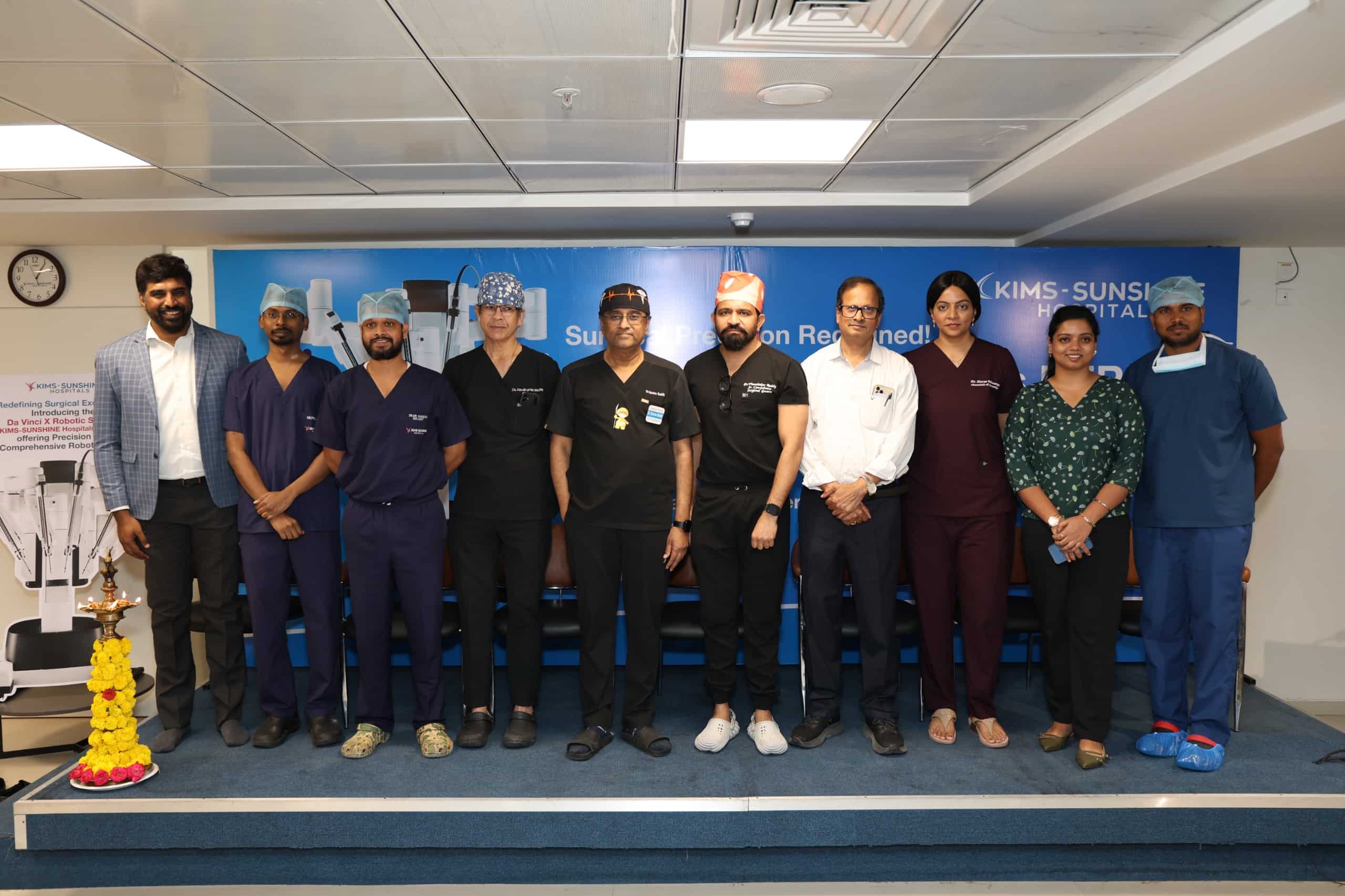 Launch of Da Vinci X Robotic Assisted Surgery at KIMS-SUNSHINE Hospitals, Begumpet 3