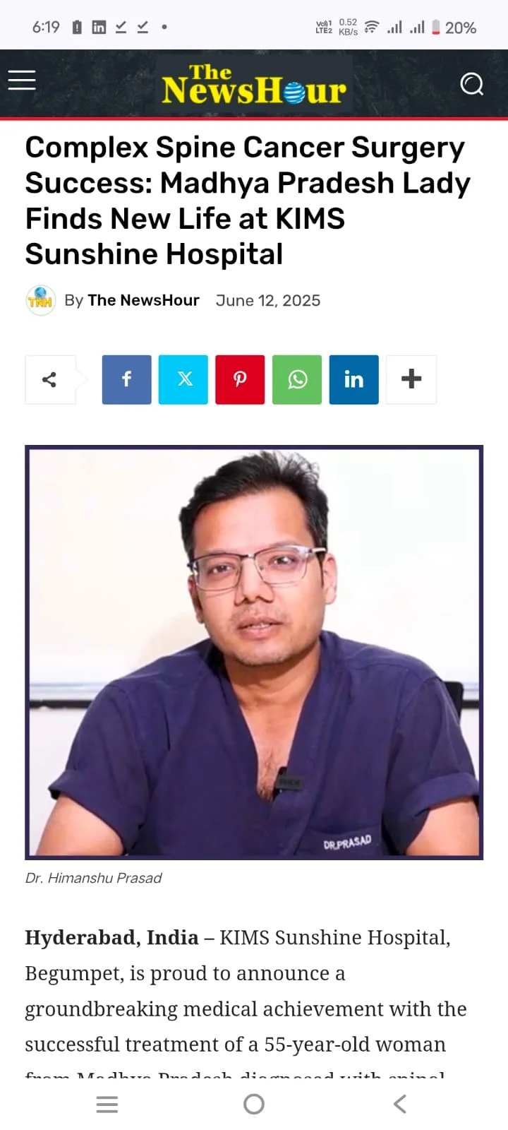 CME Programme on Recent Advances in Cardiology Organised by Dr Sridhar Kasturi - HOD Cardiology and Cardiothoracic Surgery, KIMS-Sunshine Hospitals 4