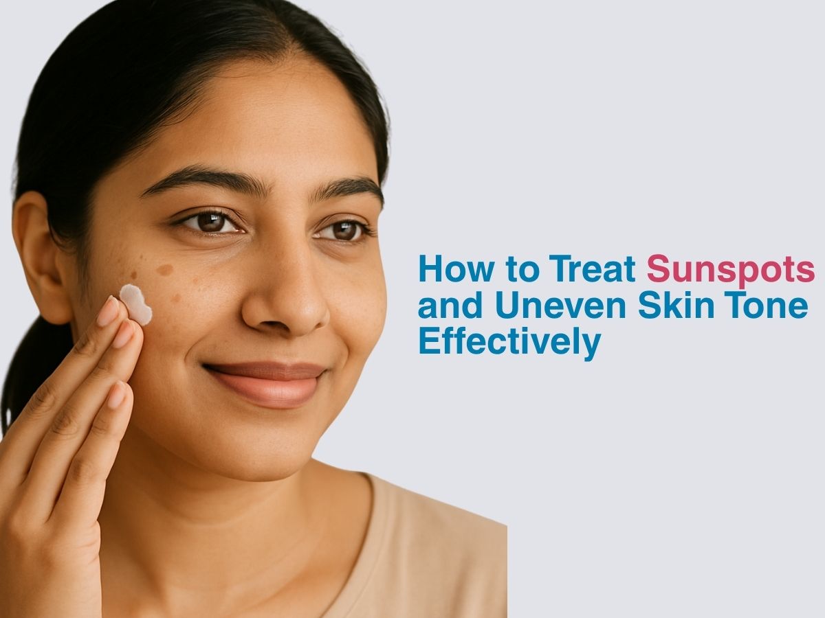 How to Treat Sunspots and Uneven Skin Tone Effectively