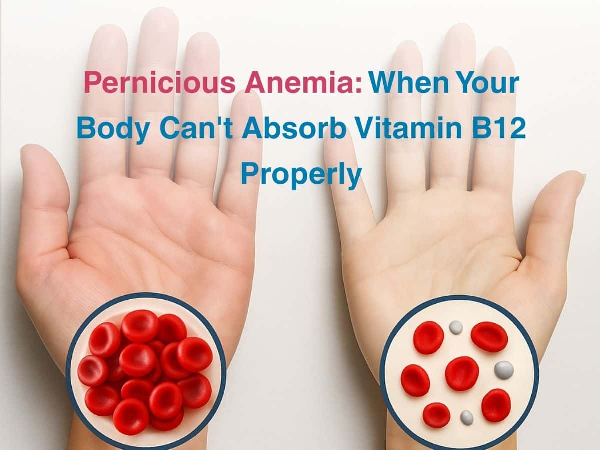 Pernicious Anaemia: When Your Body Can’t Absorb Vitamin B12 Properly 