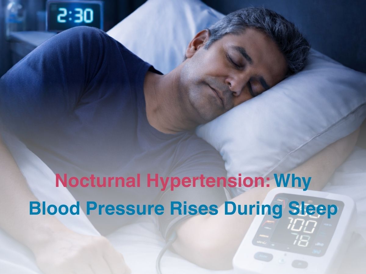 Nocturnal Hypertension: Why Blood Pressure Rises During Sleep and Why it Matters