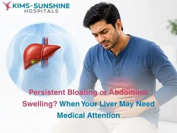 Persistent Bloating or Abdominal Swelling  When Your Liver May Need Medical Attention