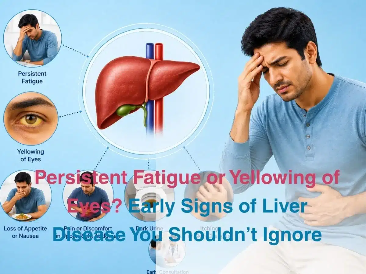 Persistent Fatigue or Yellowing of Eyes Early Signs of Liver Disease You Shouldnt Ignore Multispeciality Hospital Persistent Fatigue or Yellowing of Eyes Early Signs of Liver Disease You Shouldnt Ignore