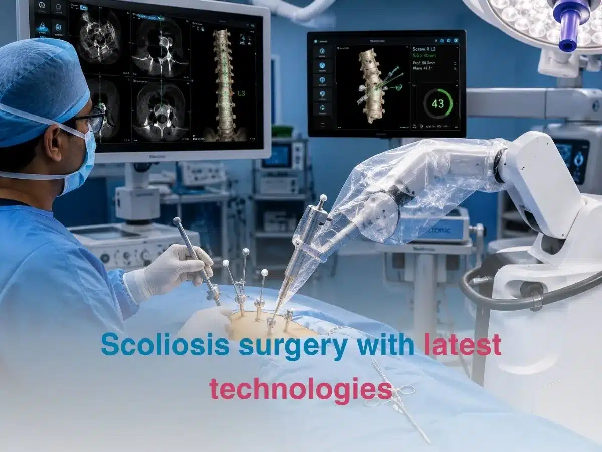 Scoliosis surgery with latest technologies