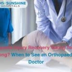 Sports Injury Recovery Taking Too Long When to See an Orthopaedic Doctor